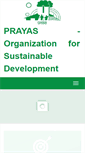 Mobile Screenshot of prayas4development.org